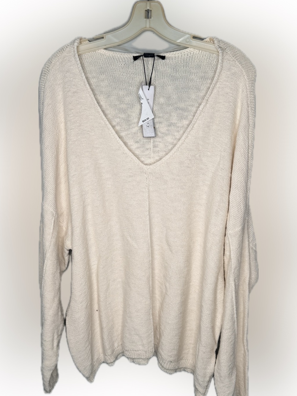 Sanctuary Cream Sweater nwt